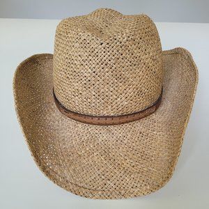 Duke Straw Western/Cowboy Hat by Bailey-Bailey of Hollywood, a Bollman Company